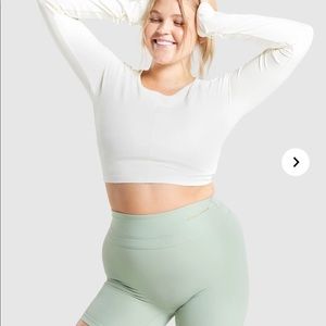 Whitney Long Sleeve Crop Top